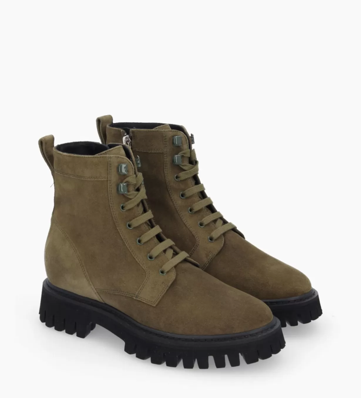 FREE LANCE Paris Boot ranger à zip - Gisèle - Cuir velours -* Boots - Bottines | Boots - Bottines