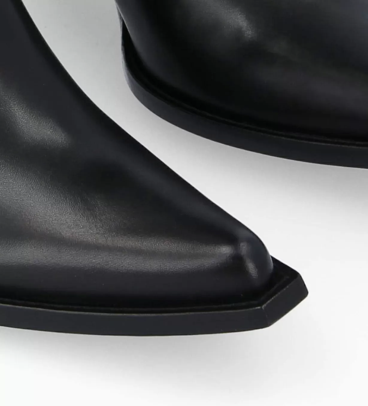 FREE LANCE Paris Botte western à talon brodée - Tina 50 - Cuir de veau lisse brillant -* Bottes | Santiags