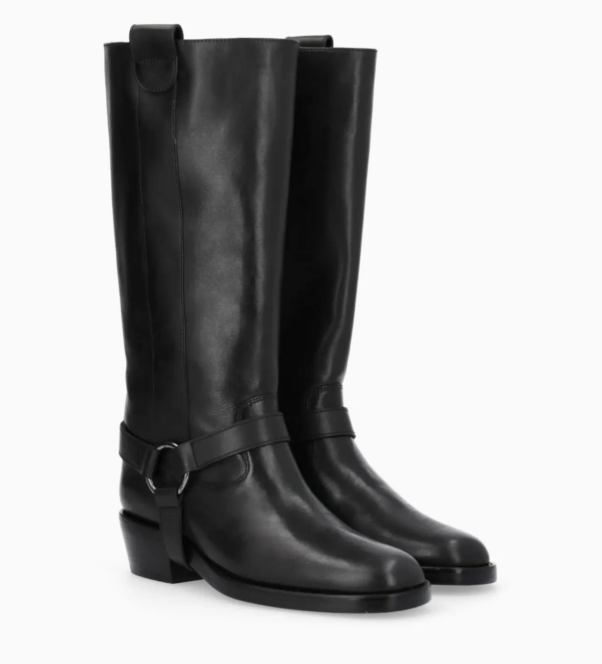 FREE LANCE Paris Botte western avec harnais - Carma 45 - Cuir lisse -* Bottes | Bottes