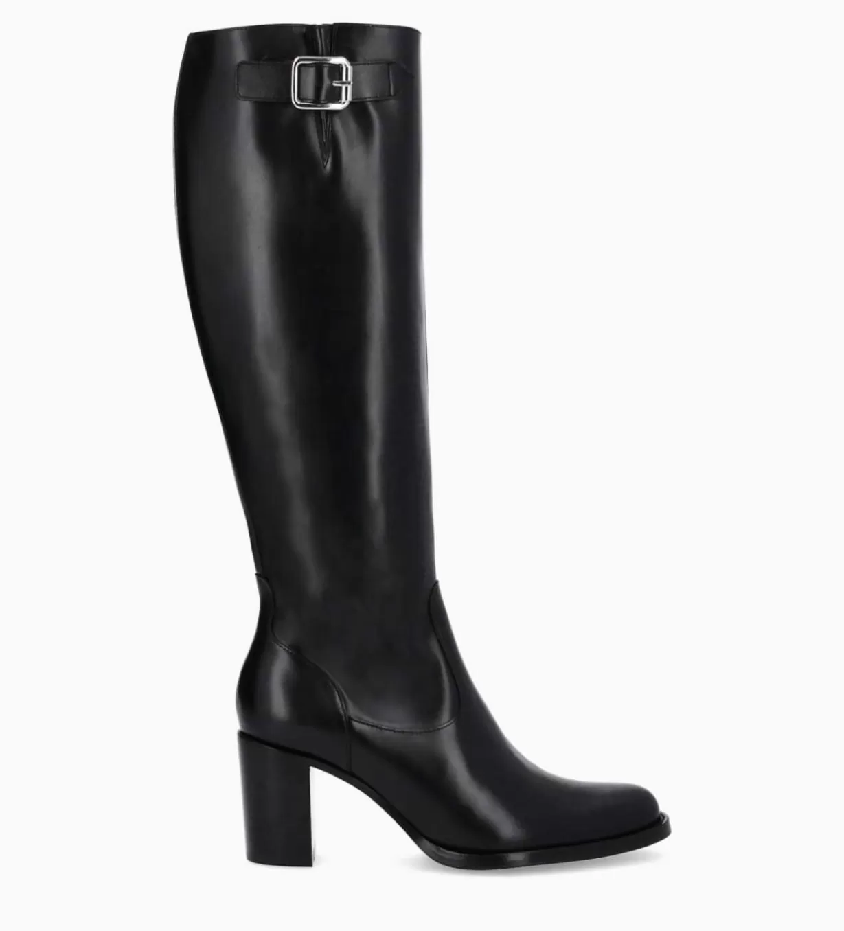 FREE LANCE Paris Botte zippée à talon - Legend 70 - Cuir de veau lisse brillant -* Bottes