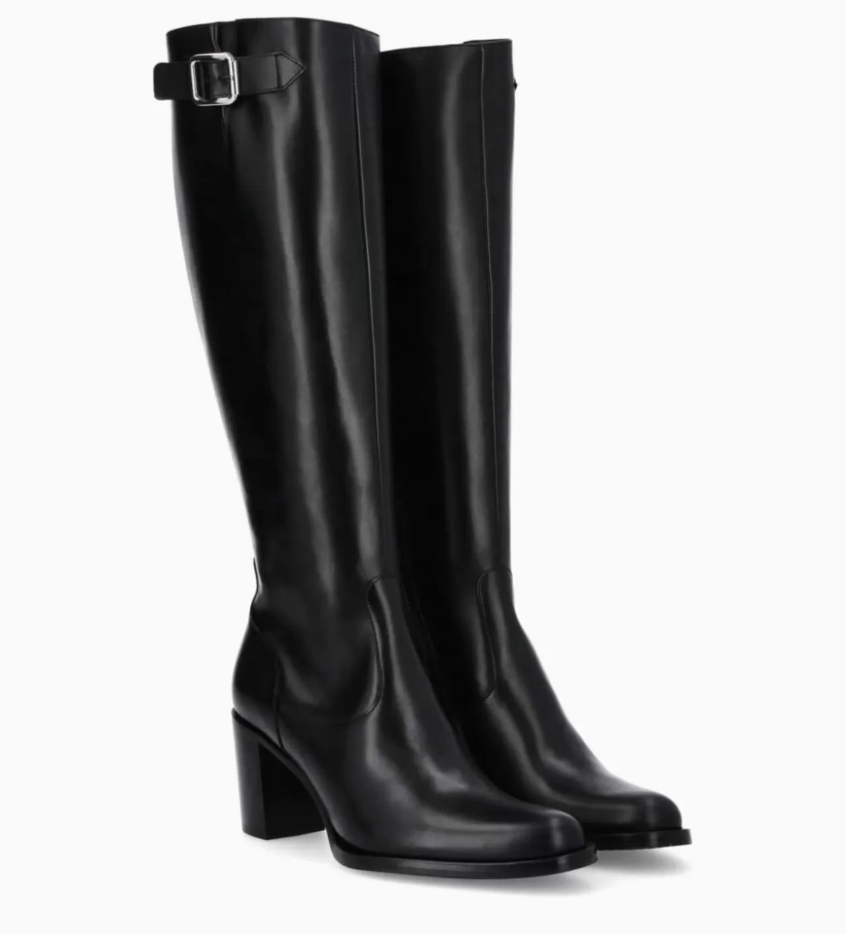 FREE LANCE Paris Botte zippée à talon - Legend 70 - Cuir de veau lisse brillant -* Bottes