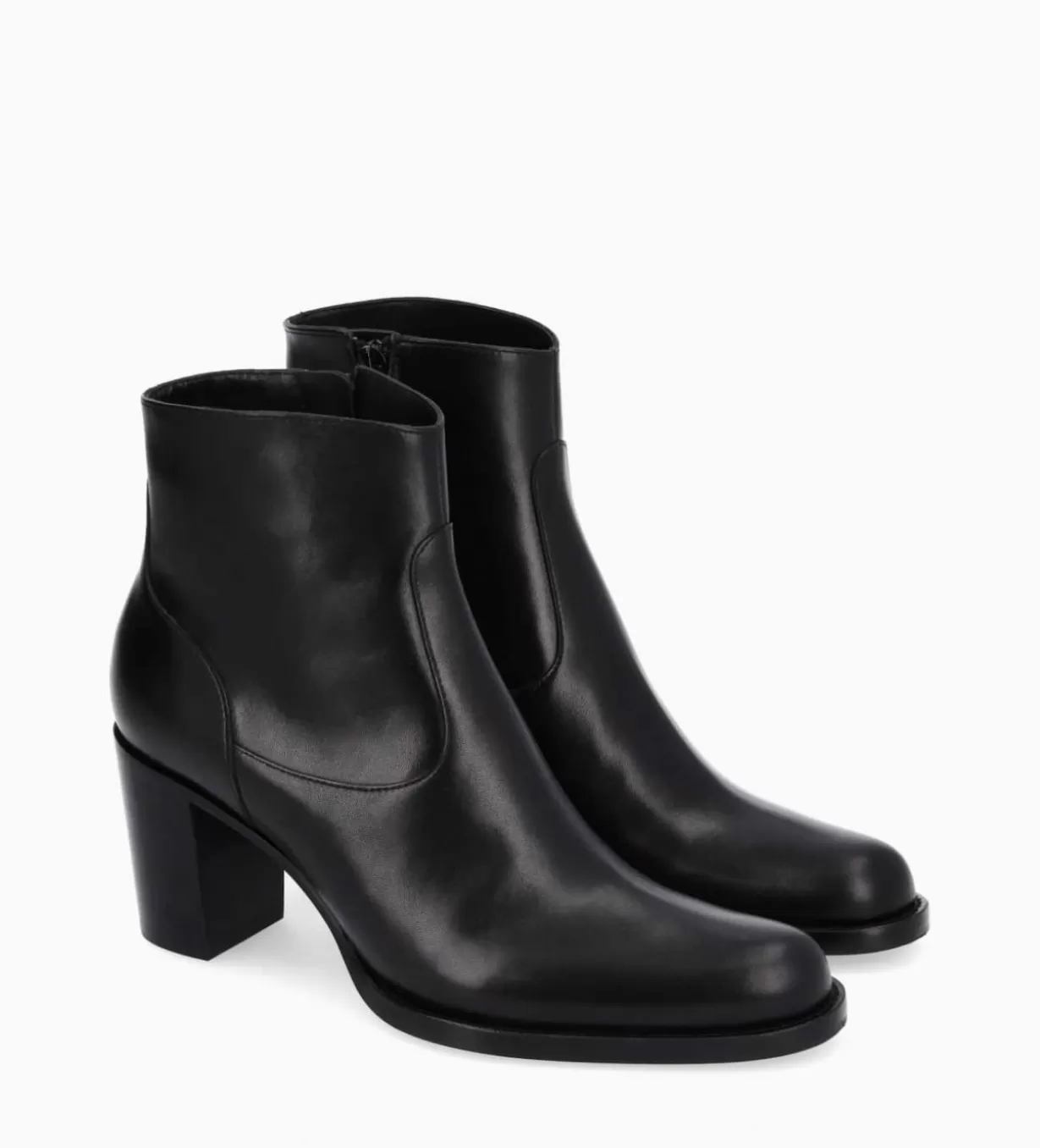 FREE LANCE Paris Bottine à talon à zip - Legend 70 - Cuir lisse brillant -* Boots - Bottines