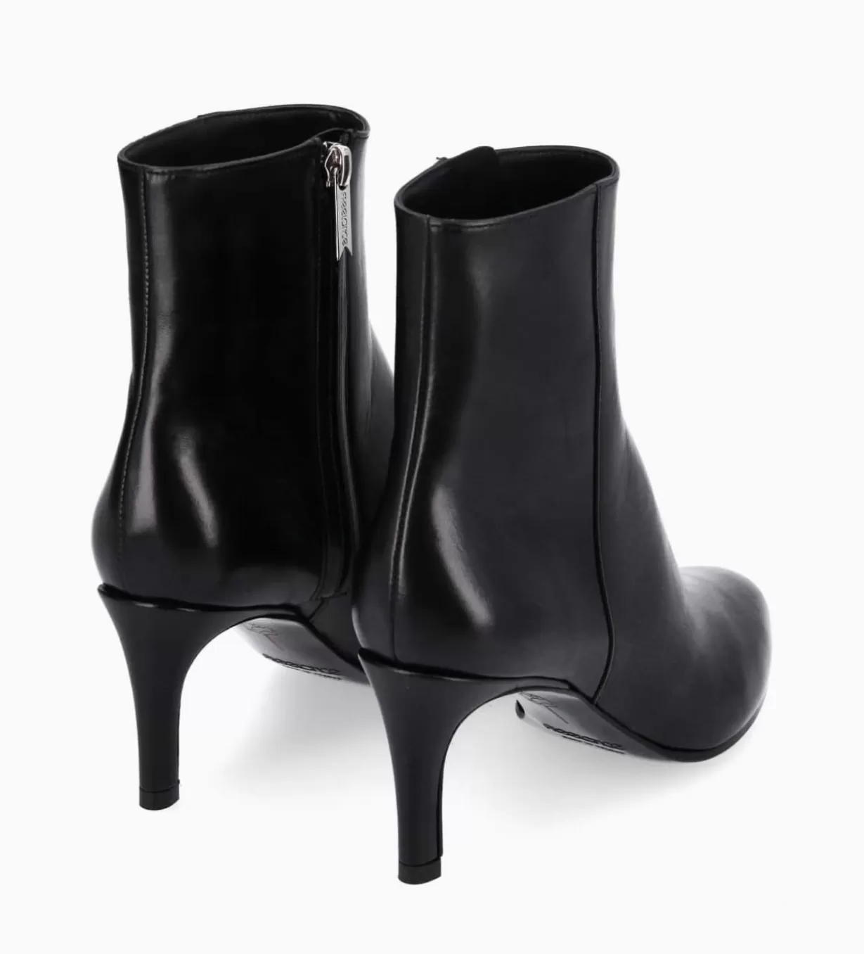 FREE LANCE Paris Bottine à talon aiguille zippée - Stella 65 - Cuir de veau lisse brillant -* Boots - Bottines | Boots - Bottines
