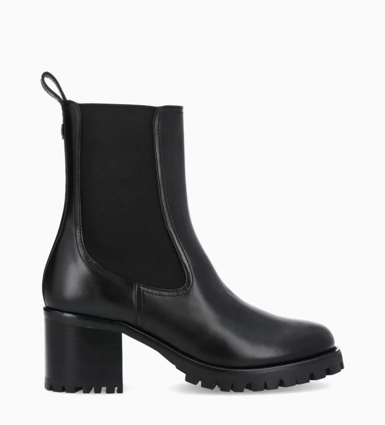 FREE LANCE Paris Bottine chelsea à talon - Jade 45 - Cuir de veau lisse brillant -* Boots - Bottines