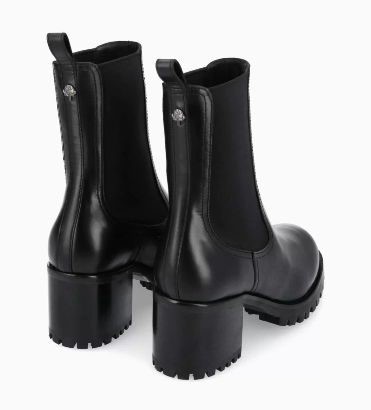 FREE LANCE Paris Bottine chelsea à talon - Jade 45 - Cuir de veau lisse brillant -* Boots - Bottines