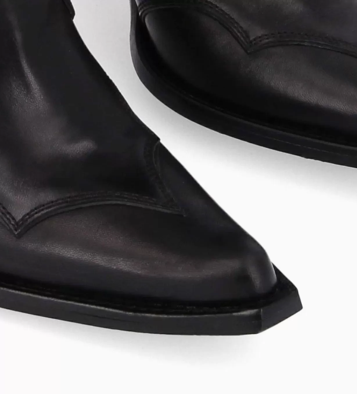 FREE LANCE Paris Bottine western à talon - Andy 80 - Cuir de veau lisse mat -* Boots - Bottines | Boots - Bottines