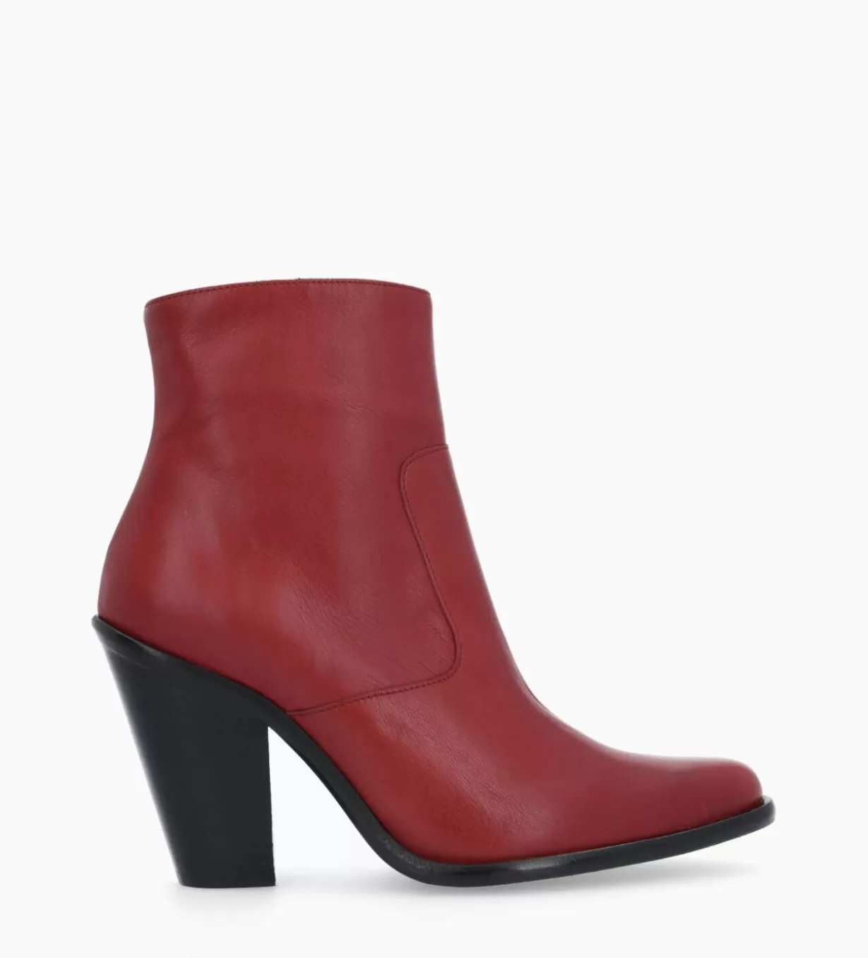 FREE LANCE Paris Bottine western zippée - Jane 9 - Cuir lisse -* Boots - Bottines | Boots - Bottines