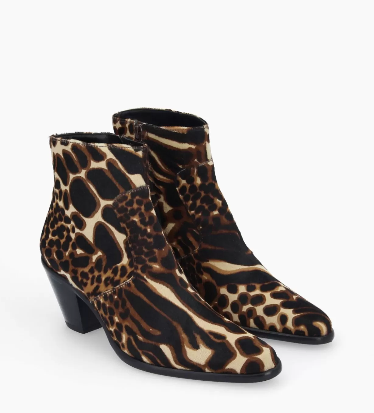 FREE LANCE Paris Bottine western zippée - Jane 7 - Poils -* Boots - Bottines | Boots - Bottines