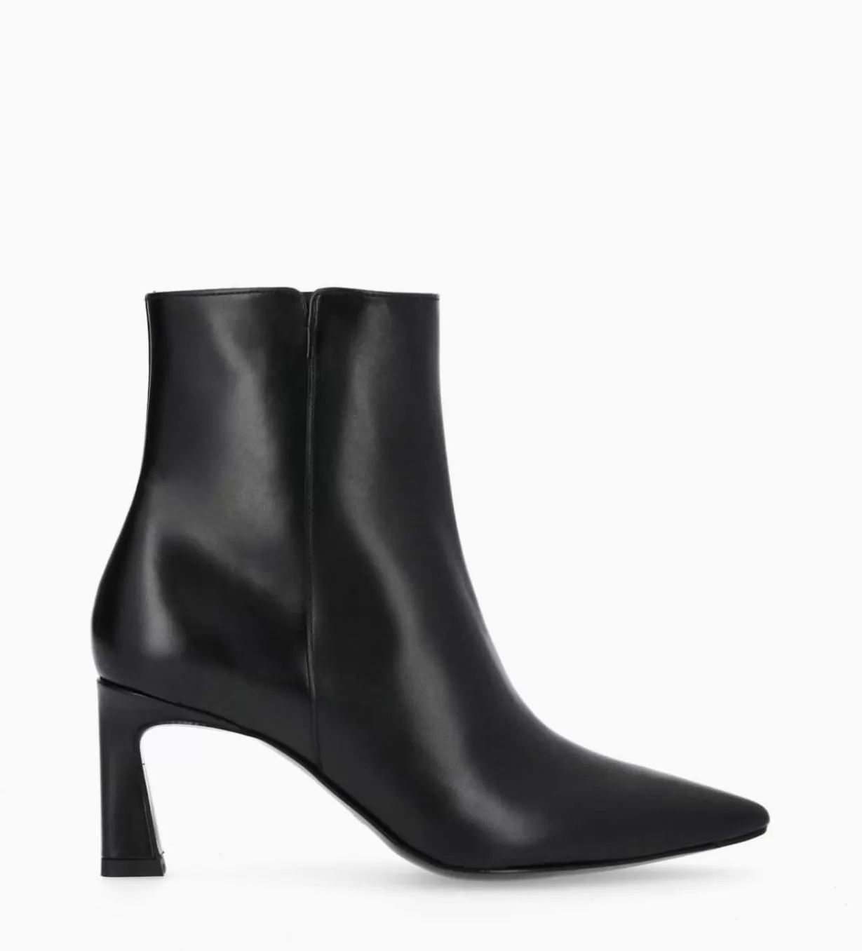 FREE LANCE Paris Bottine zippée à talon - Cathleen 65 - Cuir de veau lisse brillant -* Boots - Bottines | Boots - Bottines