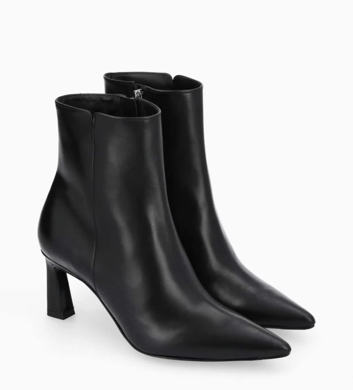 FREE LANCE Paris Bottine zippée à talon - Cathleen 65 - Cuir de veau lisse brillant -* Boots - Bottines | Boots - Bottines