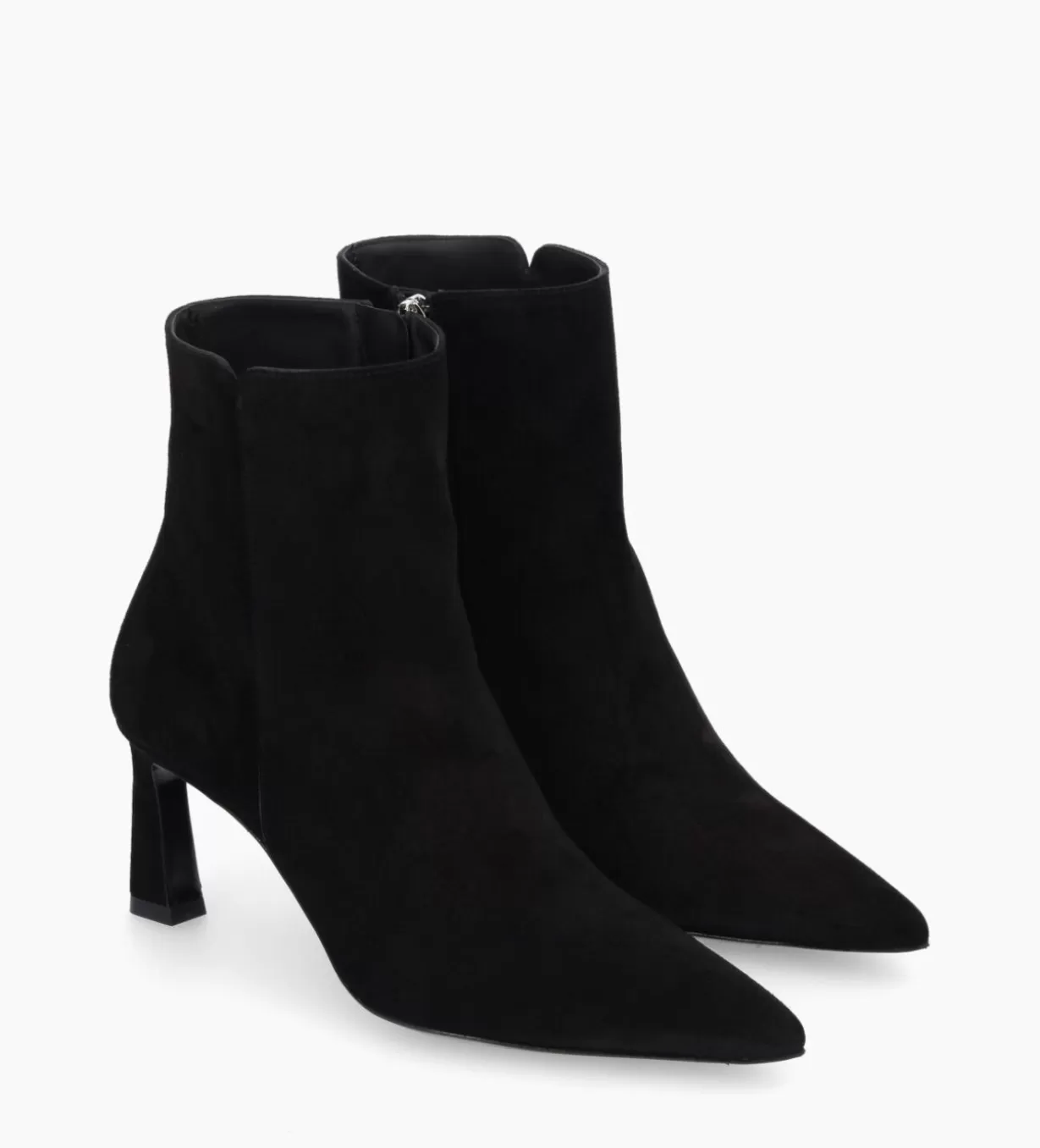 FREE LANCE Paris Bottine zippée à talon - Cathleen 65 - Cuir velours -* Boots - Bottines | Boots - Bottines