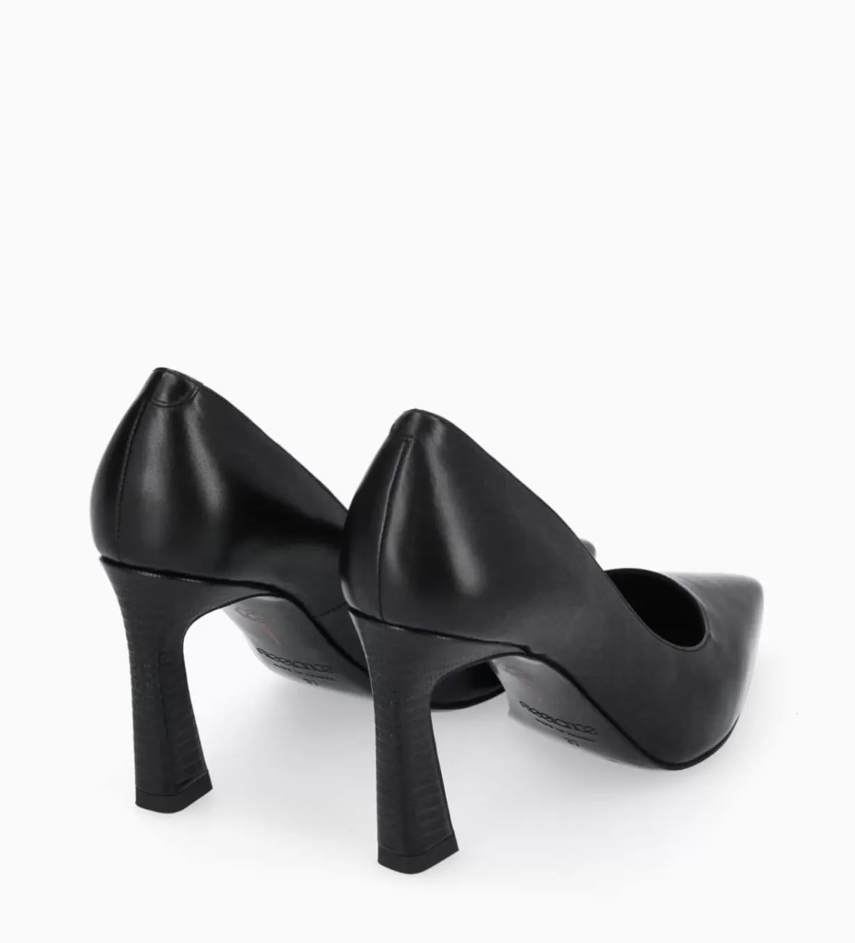FREE LANCE Paris Escarpin à talon à bout pointu - Iris 85 - Cuir de veau lisse/Cuir imprimé serpent -* Escarpins